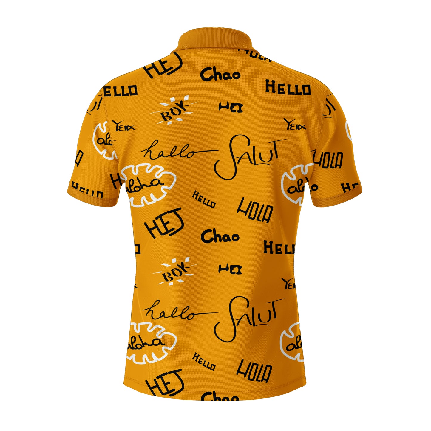 AOPPs - Wordplay - Zipper Polo T-Shirt