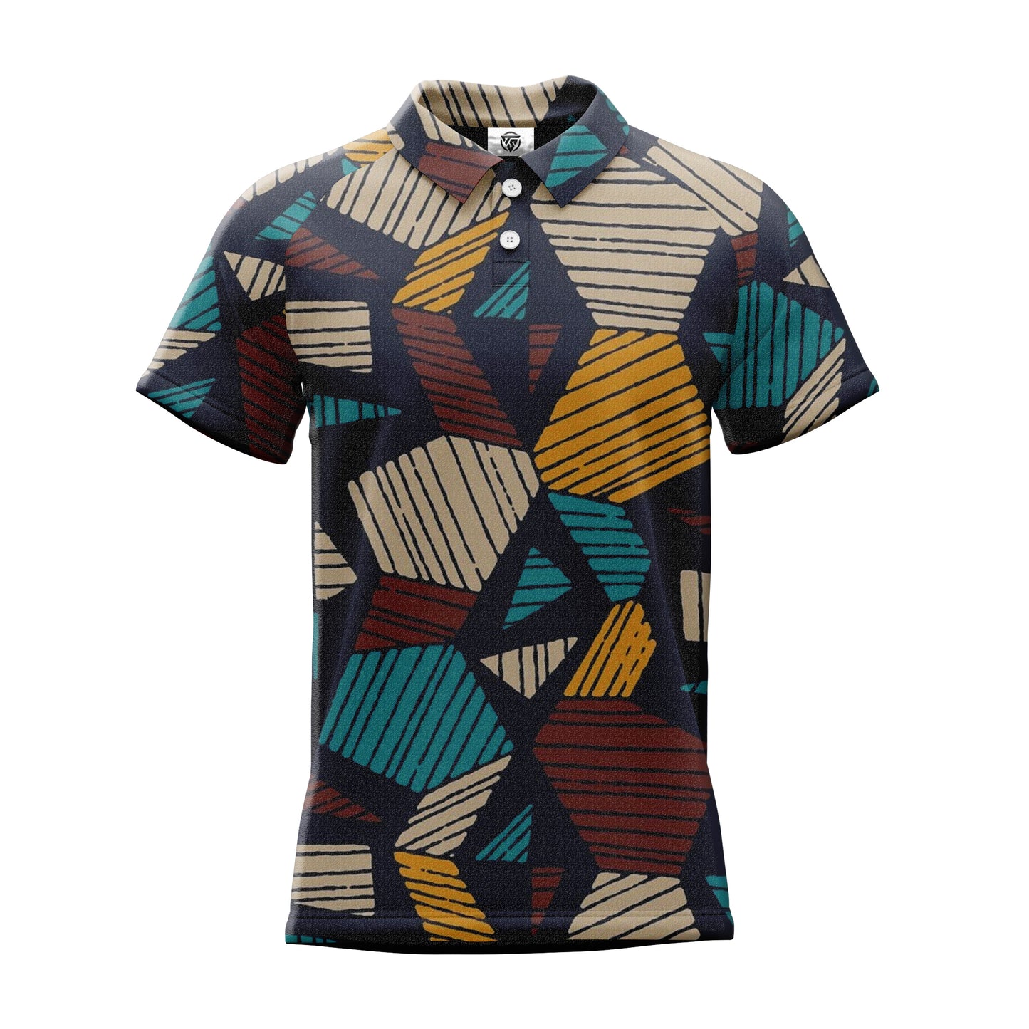 AOPPs - Cubist Charm Polo T-Shirt
