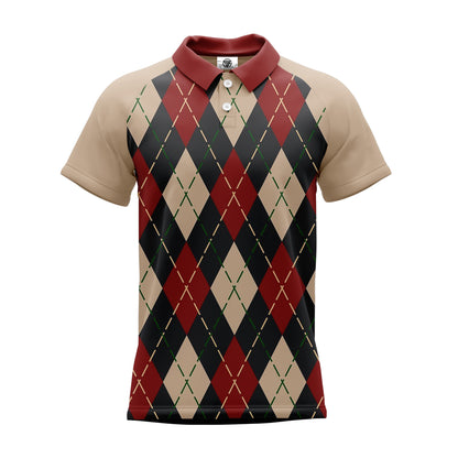 AOPPs - Elite Grid Polo T-Shirt