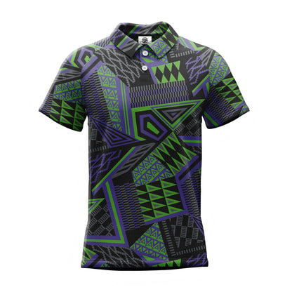 AOPPs - Neon Nexus Polo T-Shirt