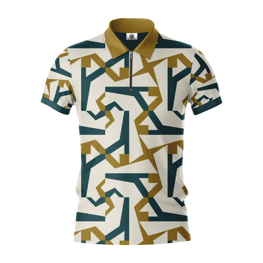 AOPPs - Zypher - Zipper Polo T-Shirt